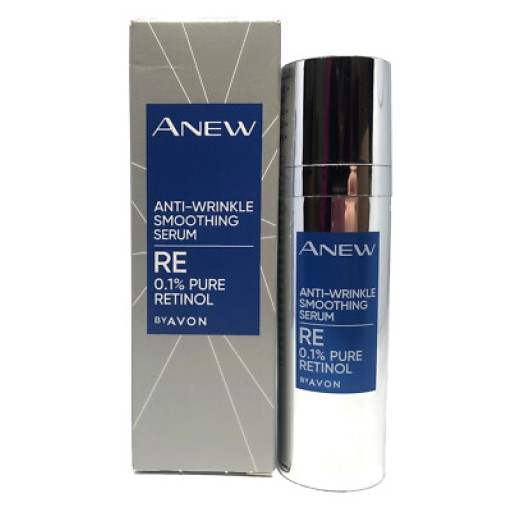 سيروم أفون أنيو المضاد للتجاعيد بتركيز 0.1% ريتينول نقي Avon Anew Anti-Wrinkle Smoothing Serum with 0.1% pure retinol