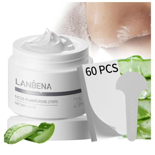 شرائط تنظيف مسام الأنف لانبينا 2% BHA LANBENA Nose Pore Strips 2% BHA