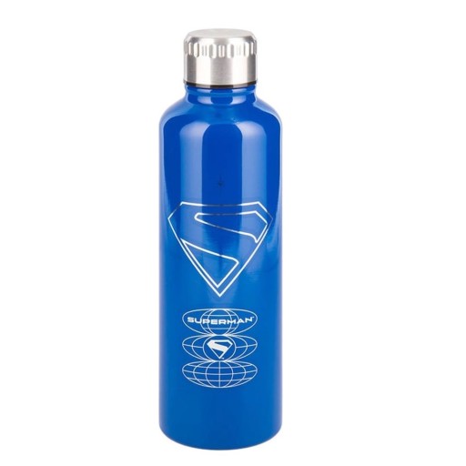 مطارة / عبوة حفظ ماء ستانلس ستيل سوبرمان للسوائل الحارة والباردة DC Comics Superman Stainless Steel Hot & Cold Water Bottle (500ml)