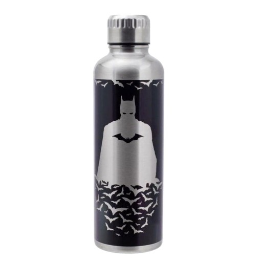 مطارة / عبوة حفظ ماء ستانلس ستيل باتمان مزدوجة الجدار DC Comics Batman Stainless Steel Water Bottle (500ml)