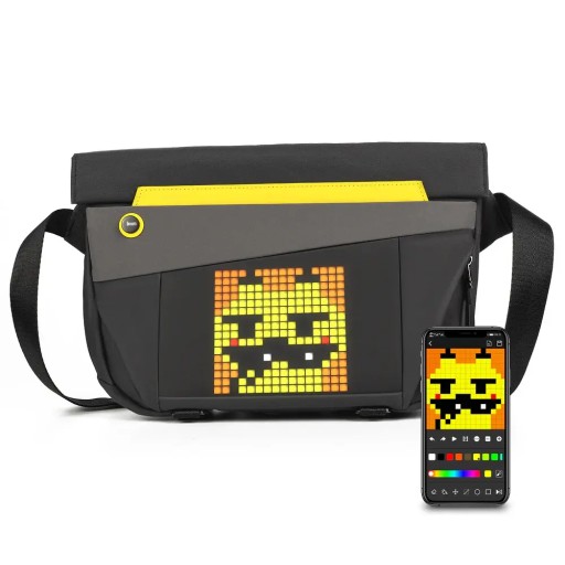 Divoom Divoom Pixoo slingbag-v 16x16 Pixel Led Display Messenger Bag