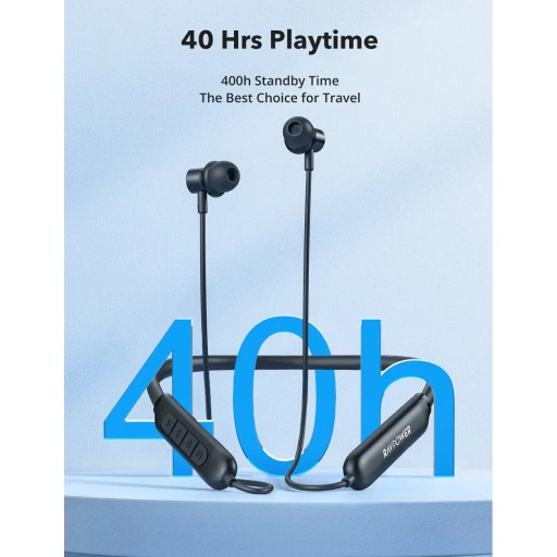 راف باور Ravpower Magnetic Wireless in-ear Neckband