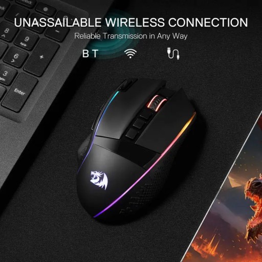 ريد راجون Redragon m991rgb-pro 3 Mode Gaming Mouse