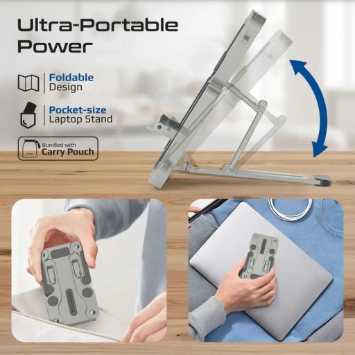 promate Promate Foldix multi-level Folding Laptop Stand