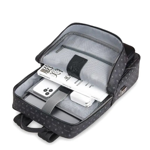 واي وو Wiwu Master 15 6-inch Fingerprint Lock Laptop Backpack