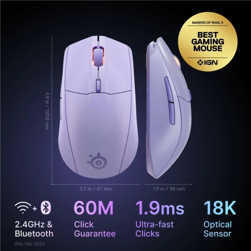 steelseries Steelseries Rival 3 Wl Gen 2