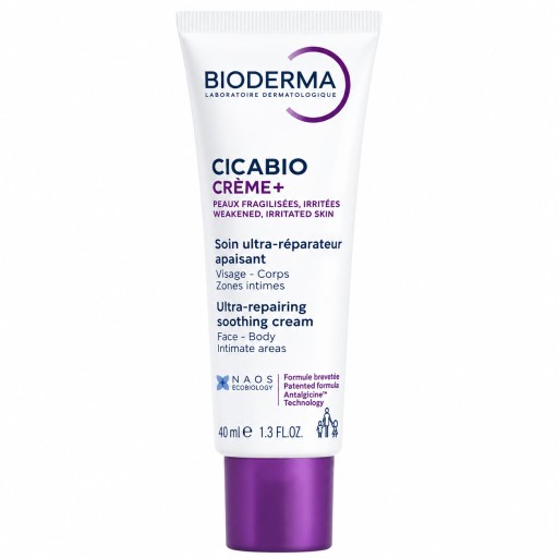 بيوديرما سيكابيو كريم بلس المرمم والمهدئ للبشرة 40 مل Bioderma Cicabio Crème+ Ultra-Repairing Soothing Cream 40ml