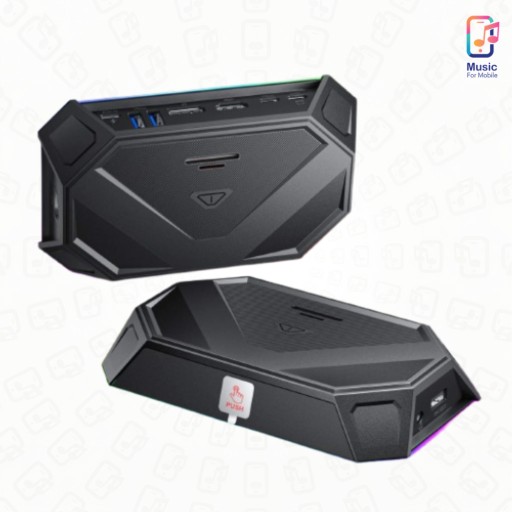 جيسوكس منصة توصيل JSAUX RGB Docking Station