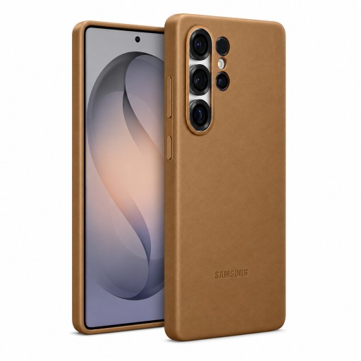 كفر سامسونج كلاكسي أس 26 ألترا جلد طبيعي فاخر Samsung Galaxy S26 Ultra Luxury Genuine Leather Case