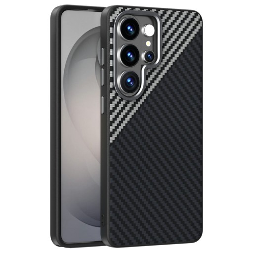كفر سامسونج كلاكسي أس 26 ألترا كاربون فايبر مع ماك سيف Samsung Galaxy S26 Ultra Carbon Fiber MagSafe Case