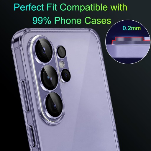 لصقة حماية عدسة الكاميرا سامسونج كلاكسي أس 26 ألترا Samsung Galaxy S26 Ultra Camera Lens Protector