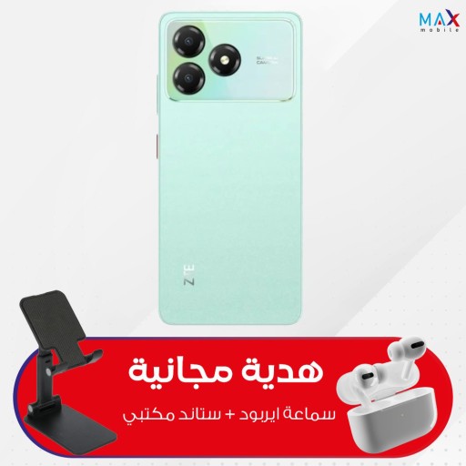 زد تي اي بلاد اي 36 -64/4 كيكا مع ستاند + ايربود هدية ZTE Blade A36 -64/4 GB