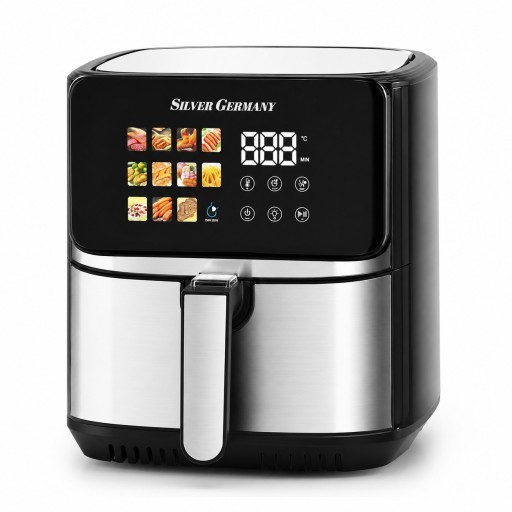 قلاية هوائية سعة 12.5 لتر من سيلفر جيرمني SILVER GERMANY 12.5L Digital Air Fryer