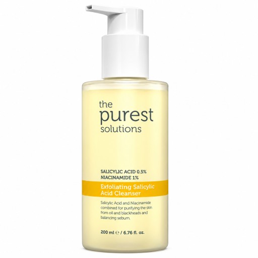 منظف ومقشر بحمض الساليسيليك 200 مل The Purest Solutions Exfoliating Salicylic Acid Cleanser 200ml