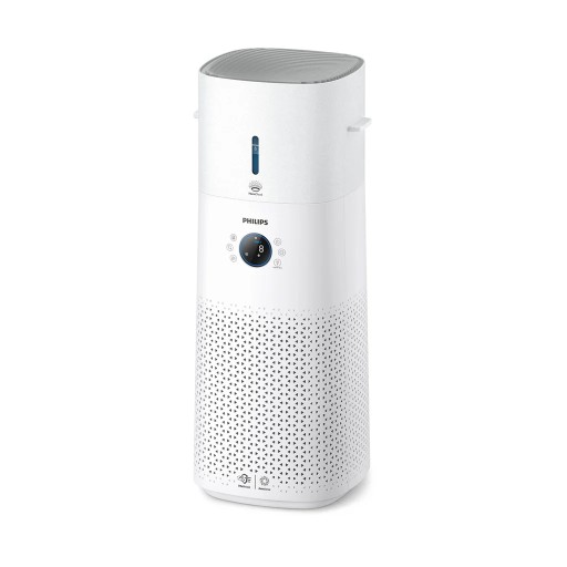 فيليبس سلسلة ٣٠٠٠ منقي ومرطب هواء ٢ في ١ لمساحة ١٣١ م² – أبيض Philips 3000 Series 2-in-1 Air Purifier & Humidifier 131 m² – White