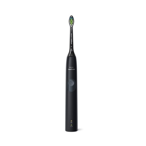 فيليبس سونيكير بروتيكتيف كلين 4300 فرشاة أسنان كهربائية صوتية - أسود رمادي Philips Sonicare ProtectiveClean 4300 Sonic Electric Toothbrush (HX6800/44) - Black/Grey