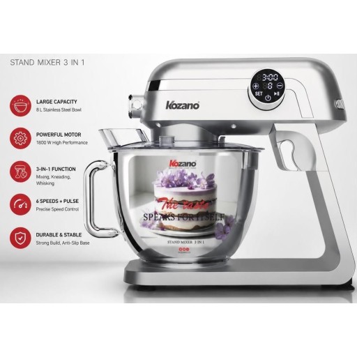 خلاطات قائمة 8 لتر STAND MIXERS 8 L
