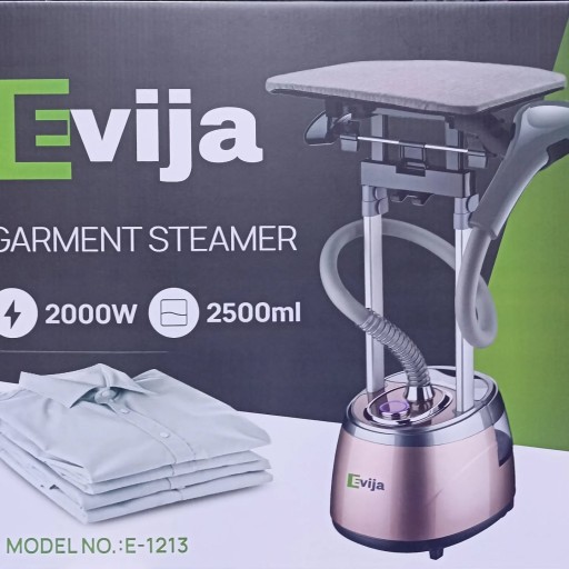 مكواة البخار العمودية الاحترافية للملابس من إيفيجا Evija Garment Steamer