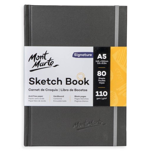 دفتر سكيج هارد كفر a5 Sketch book 110g A5
