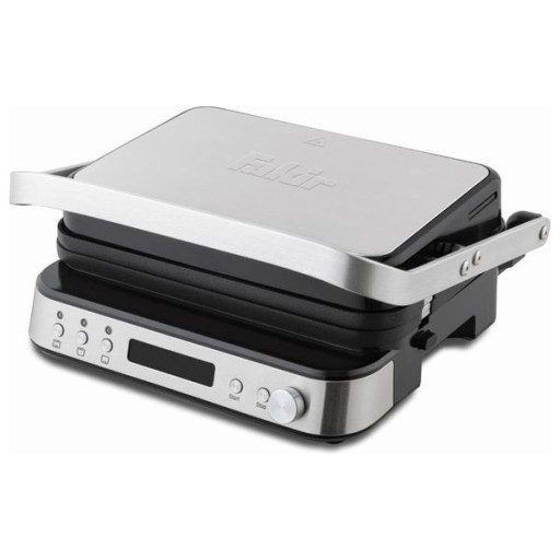 شواية وصانعة ساندويتشات فكير اكسبيرت برو -فضي-2000 واط Fakir Grill Expert Pro Grill & Sandwich Maker - Silver-2000Watt