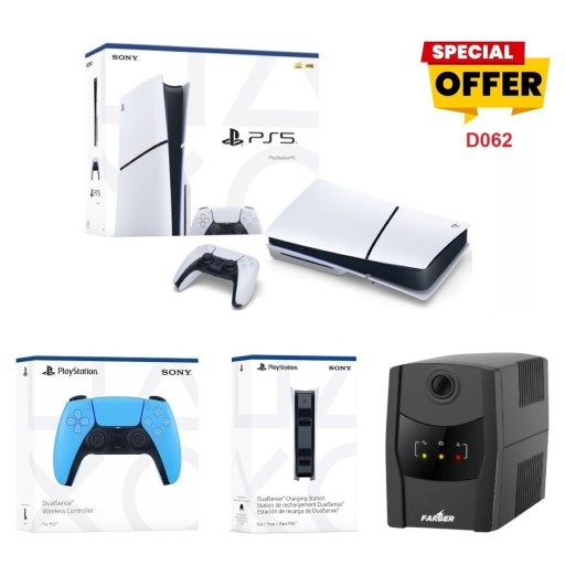 PLAYSTATION PLAYSTATION PS5 Slim Duo Bundle