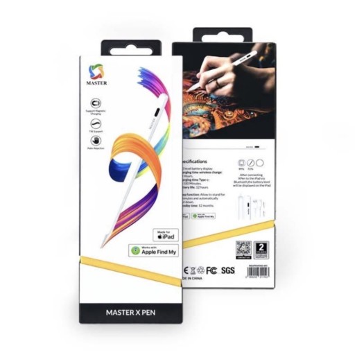 قلم ماستر الذكية لاجهزة iPad مع خاصية Apple Find My Smart Master Pen for iPad with Apple Find My