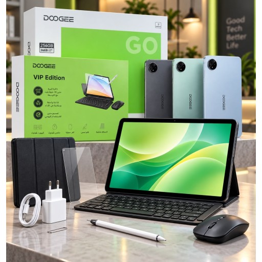 تابلت دووجي Tab G6 إصدار VIP – 256GB DOOGEE Tab G6 VIP Edition – 36GB + 256GB