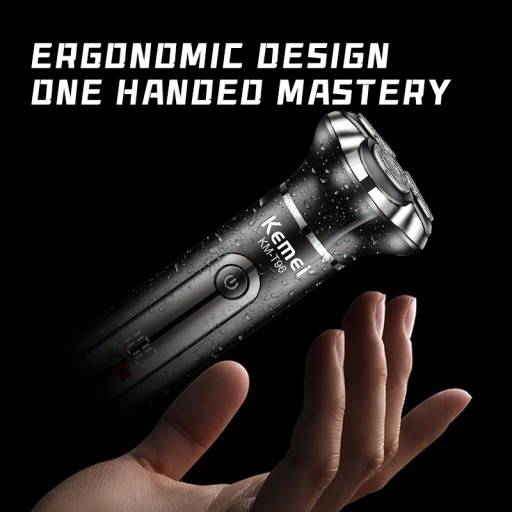 ماكينة الحلاقة والتشذيب المتكاملة 3 في 1 من كيمي Kemei 3-in-1 Professional Grooming Kit