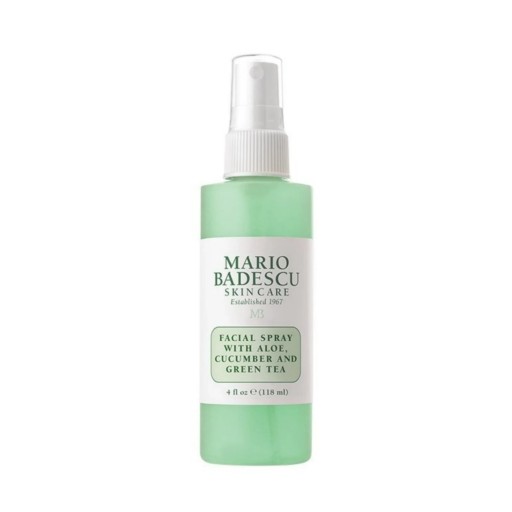 MARIO BADESCU Facial Spray With Aloe Cucumber, and Green Tea بخاخ الوجه بخلاصة الصبار والخيار والشاي الاخضر - 177 Ml