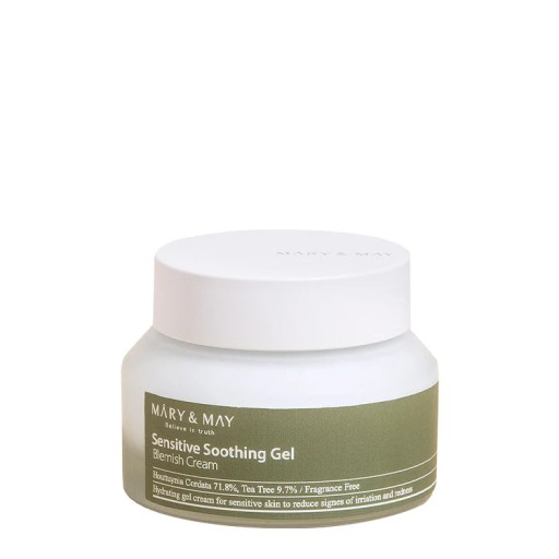MARY & MAY Believe In Truth Sensitive Soothing Gel Cream جل كريم لتهدئة البشرة - 12 G