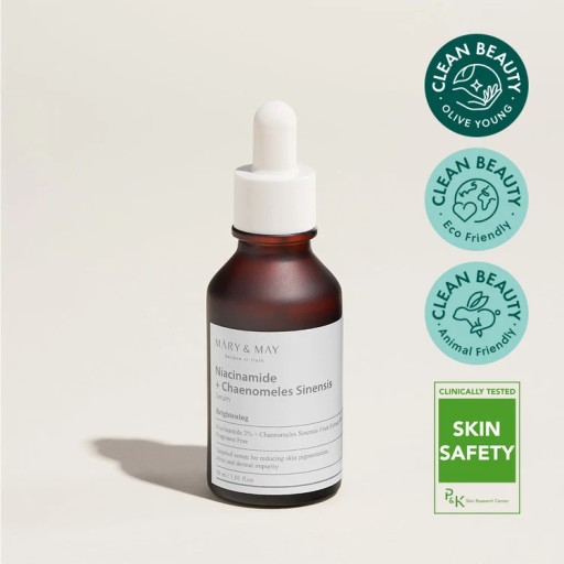 MARY & MAY Believe In Truth Niacinamide Chaenomeles Sinensis Serum سيروم النياسيناميد للبشرة - 10 Ml