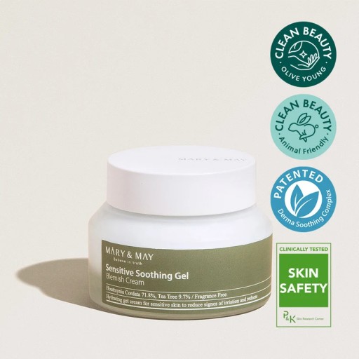 MARY & MAY Believe In Truth Sensitive Soothing Gel Cream جل كريم لتهدئة البشرة - 12 G