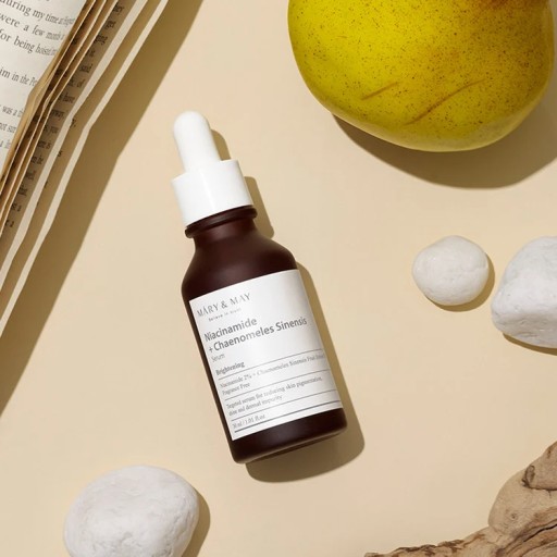 MARY & MAY Believe In Truth Niacinamide Chaenomeles Sinensis Serum سيروم النياسيناميد للبشرة - 10 Ml