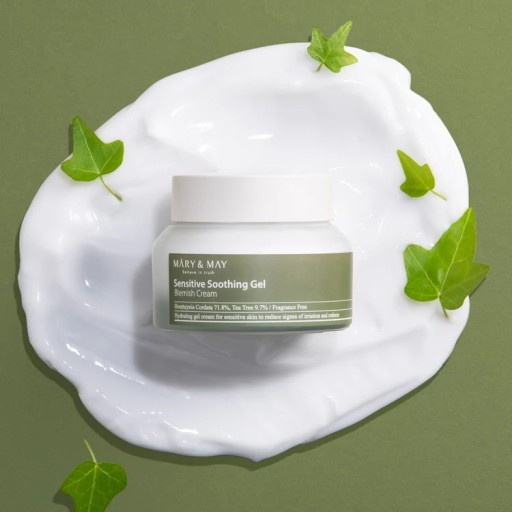 MARY & MAY Believe In Truth Sensitive Soothing Gel Cream جل كريم لتهدئة البشرة - 12 G