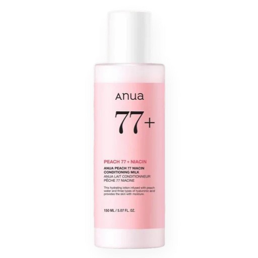 ANUA Peach 77 Niacin Conditioning Milk حليب العناية بالبشرة بخلاصة الخوخ من انوا