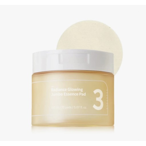 Numbuzin 3 Radiance Glowing Jumbo Essence Pad شرائح مستخلص للنضارة من نمبوزين