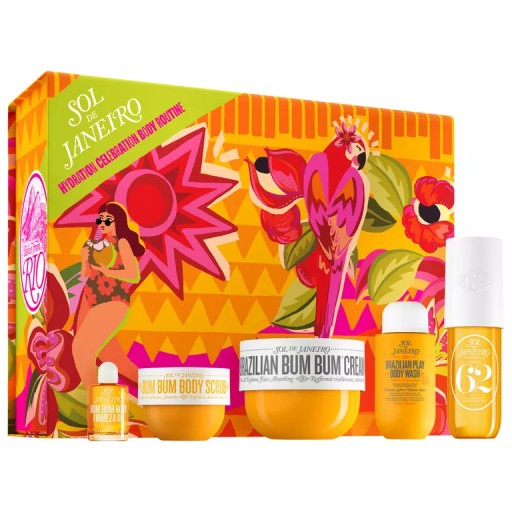 SOL DE JANEIRO Hydration Celebration Body Routine بكج متكامل للعناية بالجسم من سول دي جانيرو