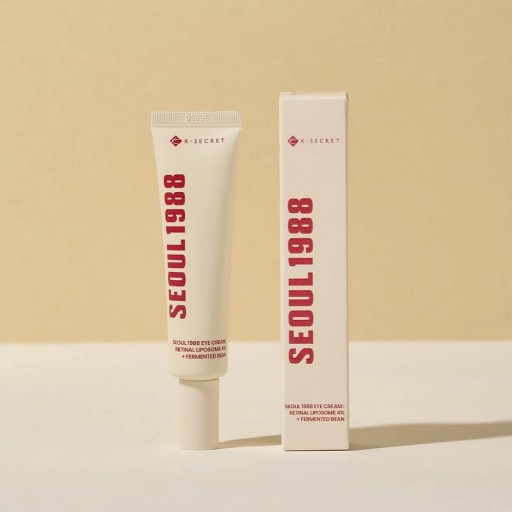 K SECRET SEOUL 1988 EYE CREAM  RETINAL LIPOSOME 4% + FERMENTED BEAN كريم العيون  بالريتينول وإنزيمات الفاصوليا