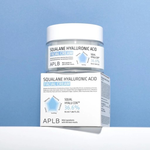 APLB squalene hyaluronic acid facial cream 36.6% كريم البشرة بالهايلرونك اسد