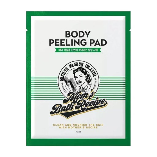 MOM'S BATH RECIPE body peeling pad original ليفة تقشير الجسم من مامز باث ريسيبي