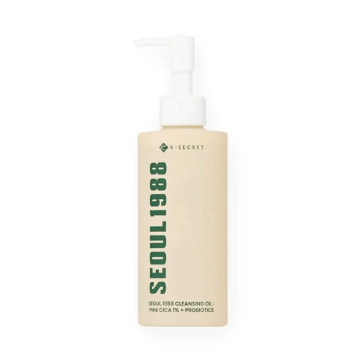 K SECRET SEOUL 1988 Cleansing Oil Pine Cica 1% + Probiotics الغسول الزيتي بالبروبايوتكس والسيكا من كي سيكرت