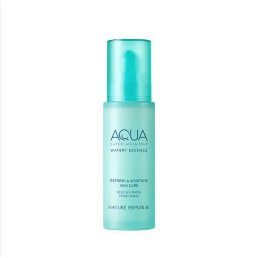 NATURE REPUBLIC super aqua max watery essence مستخلص مائي للعناية بالبشرة من نيجر ريببلك