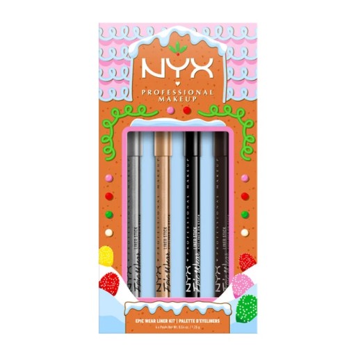 NYX proessional makeup Epic Wear Liner Kit Palette D Eyeliners