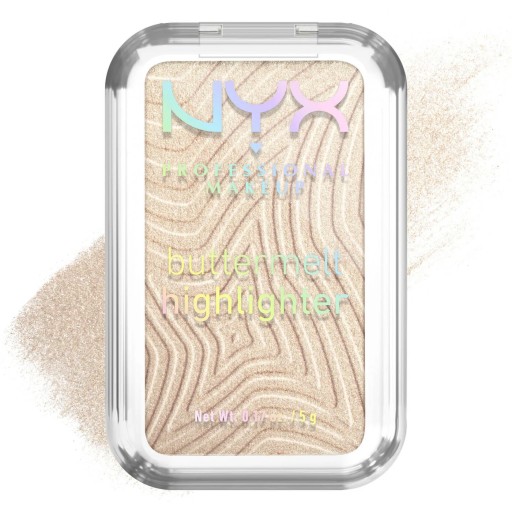 NYX Professional Makeup  Buttermelt Highlighter - 10 Glaze It Butta Light Bronzer