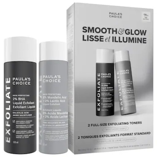 PAULAS CHOICE SMOOTH & GLOW 2 FULL SIZE EXFOLIATING