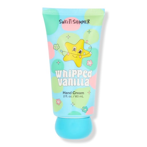 SWEET AND SHIMMER whipped vanilla hand cream