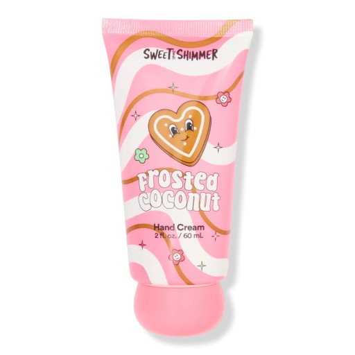 SWEET AND SHIMMER frosted coconut hand cream