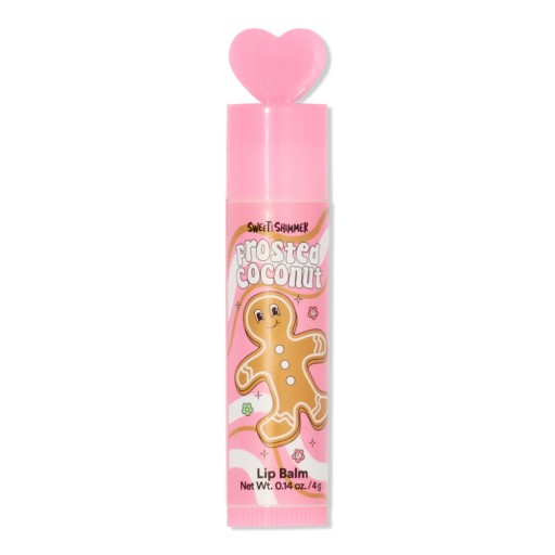 SWEET AND SHIMMER frosted coconut lip balm