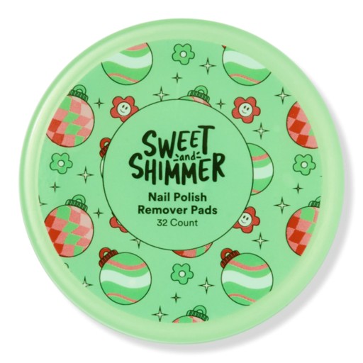 SWEET AND SHIMMER Nail Plish Remover Pads