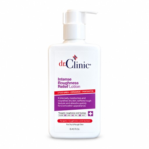 لوشن دكتور كلينيك المكثف لتخفيف خشونة البشرة 10% يوريا – 250 مل Dr.Clinic Intense Roughness Relief Lotion 10% Urea – 250 ml